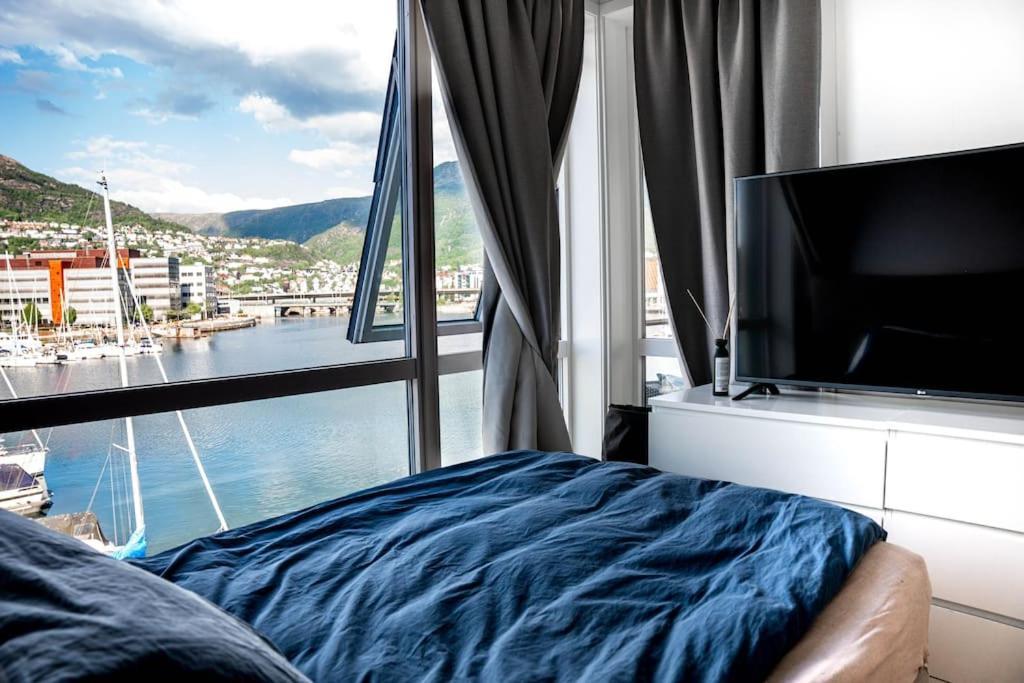 Modern Waterfront Apartment Bergen